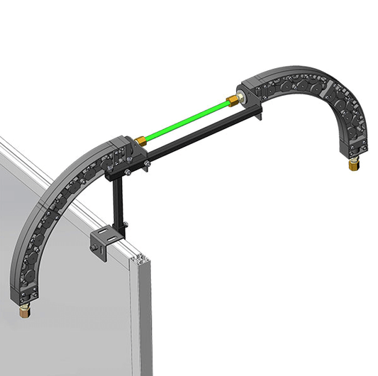 Guide Module Extension Arm with wire guide modules attached