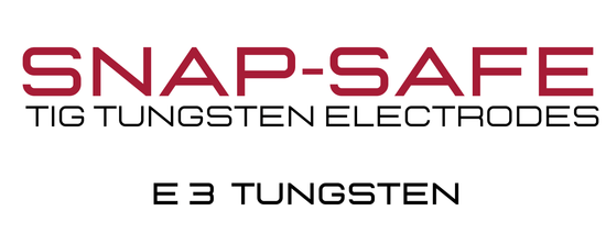 Snap-Safe E3 tig tungsten electrodes