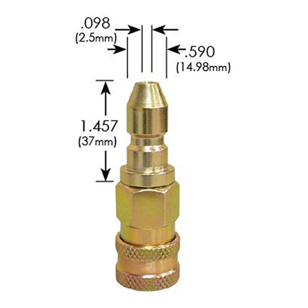 A-2PA-QD Panasonic Inlet Guide with dimensions