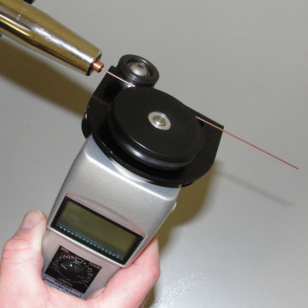 Wire Feed Speed Sensor in use after torch