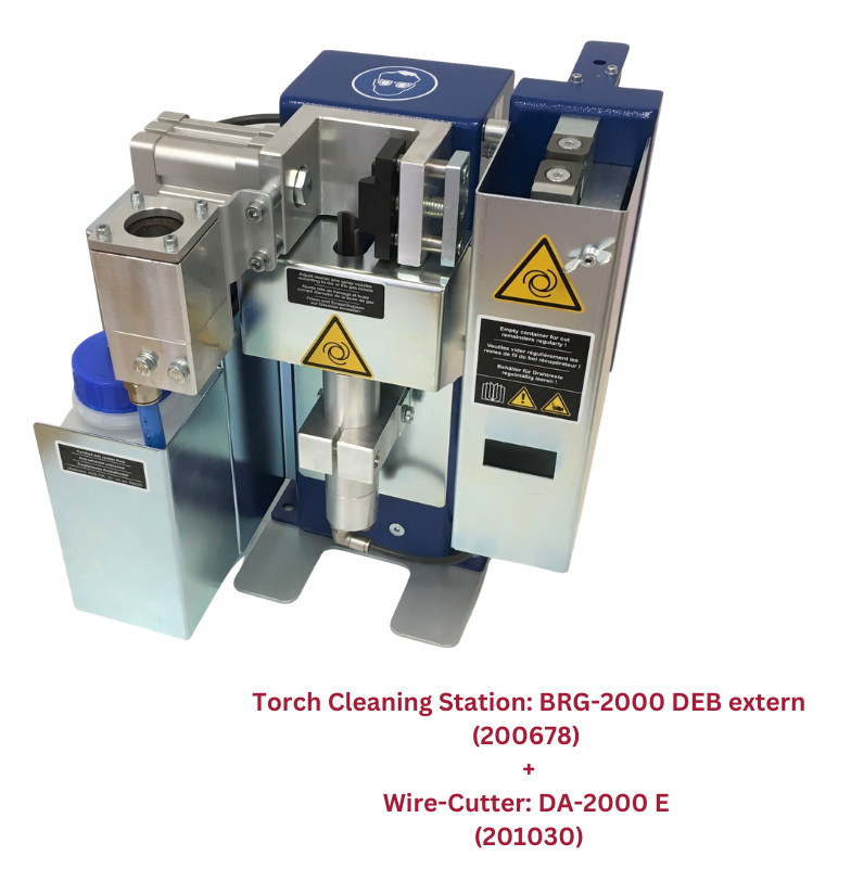 Robot Torch Cleaning Station with External Spray Unit - BRG-2000 DEB extern