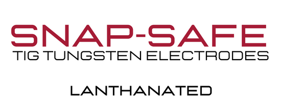 Snap-Safe lanthanated tig tungsten electrodes