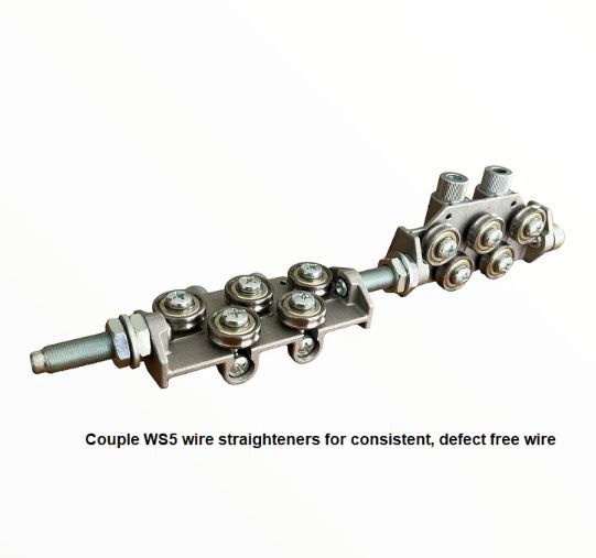 Coupled WS5 wire straighteners