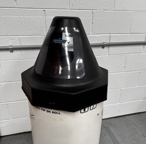 Drum Hood for Round Drums & Octagon Packs – Welding Automation