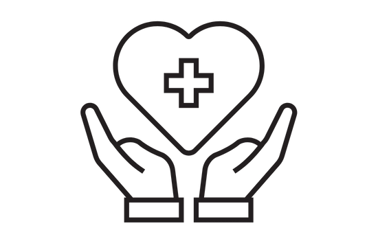 ICON representing the health and safety benefits of using pre sharpened tungsten electrodes